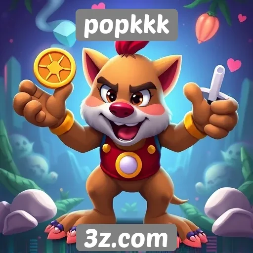 Novidades do catálogo de jogos do site popkkk