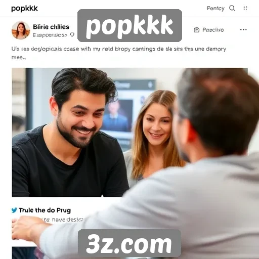 Experiências de usuários no site popkkk