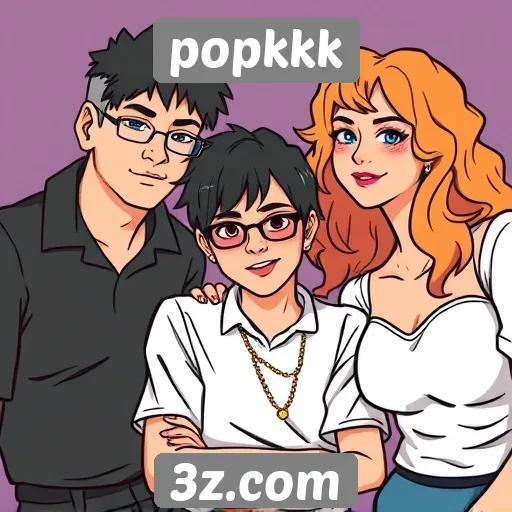 Variedade de gêneros disponíveis no site popkkk